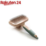 ペット美容室 掃除機能付きクッションスリッカーブラシ(1個)