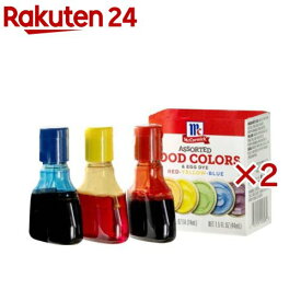 ユウキ食品 MC フードカラーボックス(3色×2セット(1色14.7ml))