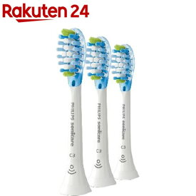 ソニッケア プレミアムクリーン替ブラシ ホワイト3本セット HX9043／67(1セット)【フィリップス(PHILIPS)】