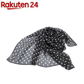 シルクのスカーフ ドット柄(1枚入)