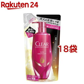 クリア モイスト スカルプシャンプー つめかえ用(300g*18袋セット)【クリア(CLEAR)】