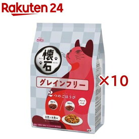 懐石 2つのごほうび グレインフリー 猫用(600g×10セット)【懐石】