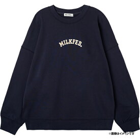 【MILKFED.×楽天イーグルス】カレッジスウェット［ネイビー］［サイズM/L］《楽天イーグルス》