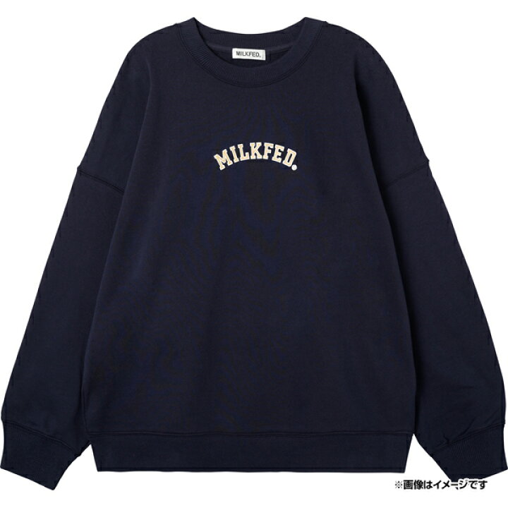 楽天市場】【MILKFED.×楽天イーグルス】カレッジスウェット［ネイビー 