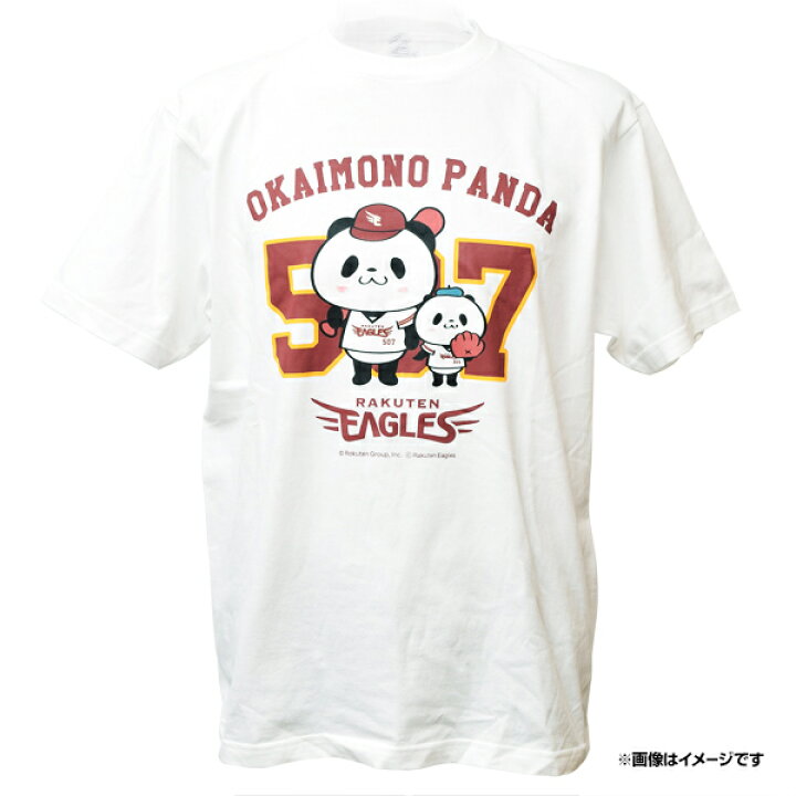 楽天市場】[お買いものパンダ｜楽天イーグルス] Tシャツ［EAGLES  