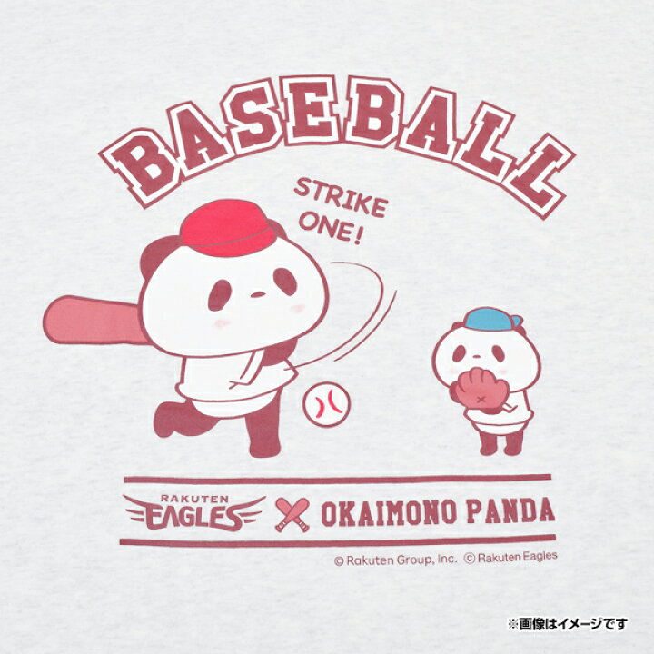 楽天市場】[お買いものパンダ｜楽天イーグルス] Tシャツ［BASEBALL  