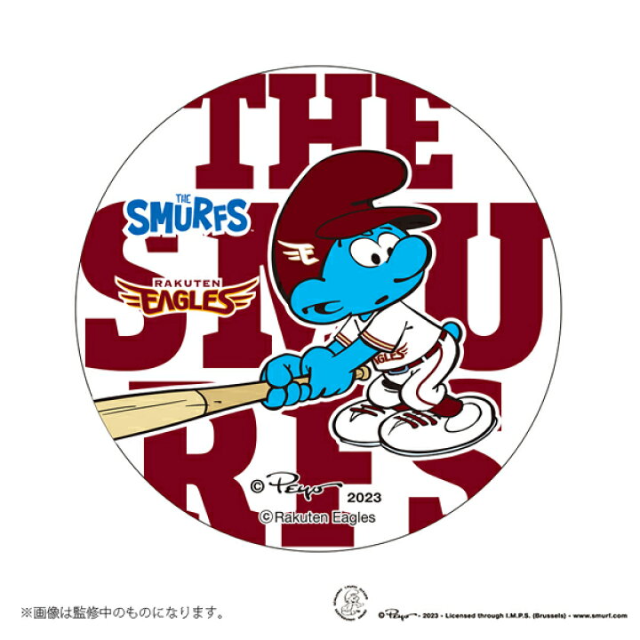楽天市場】【イヌワシ・ザ・バーゲン】【スマーフ×楽天イーグルス】 缶 