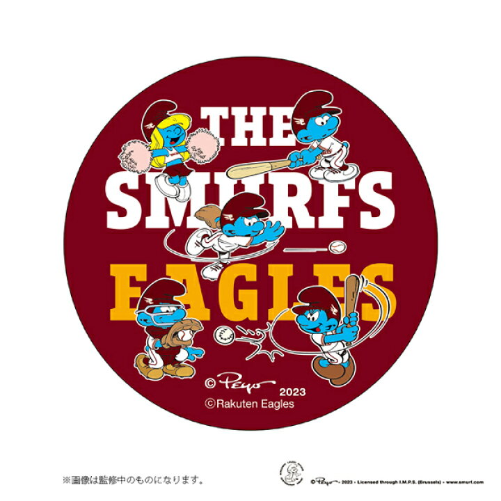 楽天市場】【イヌワシ・ザ・バーゲン】【スマーフ×楽天イーグルス】 缶 