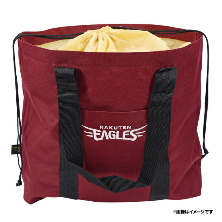 楽天市場】イーグルス巾着トートバッグver.2 ［クリムゾン］《楽天  