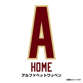 背番号アルファベットワッペン［ホーム］【A〜Z】《楽天イーグルス》