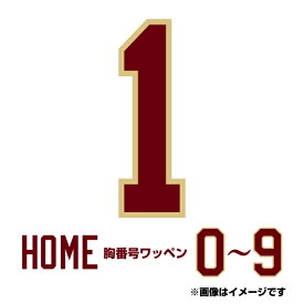 胸番号数字ワッペン［ホーム］【0〜9】《楽天イーグルス》