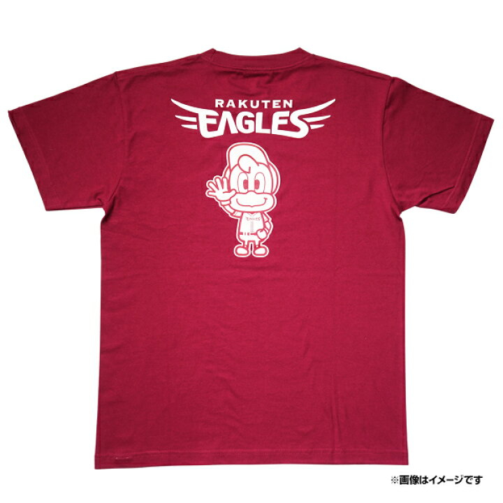 楽天市場】【Laundry×楽天イーグルス】クラッチTシャツ［バーガンディ 
