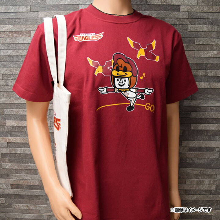 楽天市場】【Laundry×楽天イーグルス】クラッチTシャツ［バーガンディ 