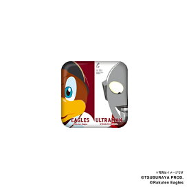 【イヌワシ・ザ・バーゲン】【ウルトラマン×楽天イーグルス】缶バッジ ［コントラスト］《楽天イーグルス》