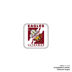 【イヌワシ・ザ・バーゲン】【ウルトラマン×楽天イーグルス】缶バッジ ［デフォルメ］《楽天イーグルス》