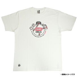 【CHUMS×楽天イーグルス】BallparkTシャツ［ホワイト］［サイズ：S/M/L/XL］《楽天イーグルス》