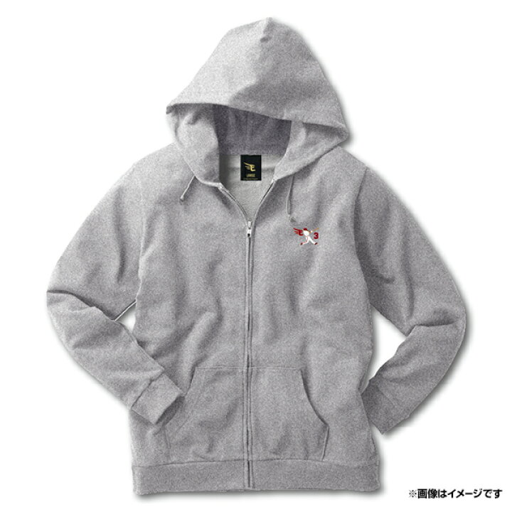 楽天市場】【受注生産】ミニシルエット刺繍パーカー｜#14則本昂大 