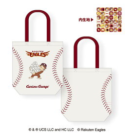 【おさるのジョージ】トートバッグ《楽天イーグルス》【2025おさるのジョージ】
