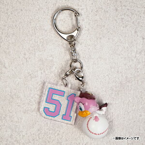 フィギュア付きナンバーキーホルダー│クラッチーナ【51】《楽天イーグルス》