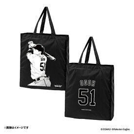 【イヌワシ・ザ・バーゲン】パ・リーグ6球団×窪之内英策｜イーグルス アートコレクション｜トートバッグ｜51 小郷裕哉《楽天イーグルス》