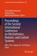 Proceedings of the Second International Conference on Mechatronics, Robotics and Control Systems