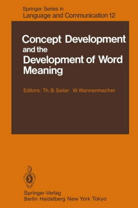 Concept Development and the Development of Word Meaning 