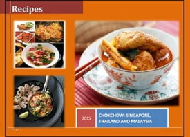 Chokchow: Singapore, Thailand and Malay Recipes【電子書籍】[ Zachary Alex ]