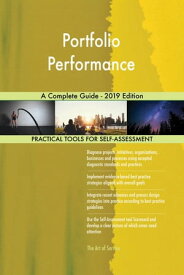 Portfolio Performance A Complete Guide - 2019 Edition【電子書籍】[ Gerardus Blokdyk ]