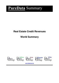 Real Estate Credit Revenues World Summary Market Values & Financials by Country【電子書籍】[ Editorial DataGroup ]