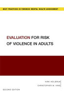 Evaluation for Risk of Violence in Adults