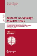 Advances in Cryptology – ASIACRYPT 2025