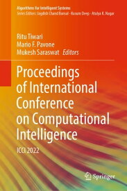 Proceedings of International Conference on Computational Intelligence ICCI 2022【電子書籍】
