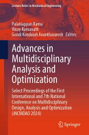 Advances in Multidisciplinary Analysis and Optimization