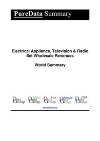 Electrical Appliance, Television & Radio Set Wholesale Revenues World Summary Market Values & Financials by Country【電子書籍】[ Editorial DataGroup ]