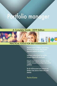 Portfolio manager A Complete Guide - 2019 Edition【電子書籍】[ Gerardus Blokdyk ]