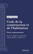 Code de la construction et de l'habitation