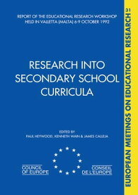 Research into Secondary School Curricula【電子書籍】