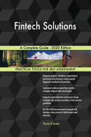 Fintech Solutions A Complete Guide - 2020 Edition