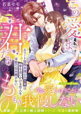 〈華麗なる三兄弟の極上結婚シリーズ〉この愛は君だけのもの〜エリート国際弁護士の三男は夢を追いかける恋人を深愛で包み離さない〜 