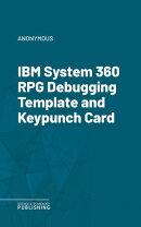 IBM System 360 RPG Debugging Template and Keypunch Card