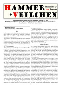 Hammer + Veilchen Nr. 17 Flugschriften f?r neue Kurzprosa【電子書籍】