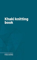 Khaki knitting book