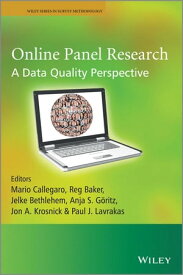 Online Panel Research A Data Quality Perspective【電子書籍】