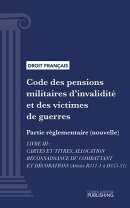 Code des pensions militaires d'invalidité et des victimes de guerre