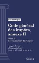 Code général des impôts, annexe II