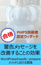 警告メッセージを改善することの効果 WordPress のwpdb::prepareメソッドにおける実践【電子書籍】[ Mizuno Fumito ]