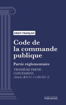 Code de la commande publique