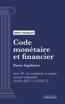 Code monétaire et financier