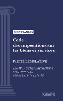 Code des impositions sur les biens et services