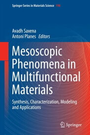 Mesoscopic Phenomena in Multifunctional Materials Synthesis, Characterization, Modeling and Applications【電子書籍】